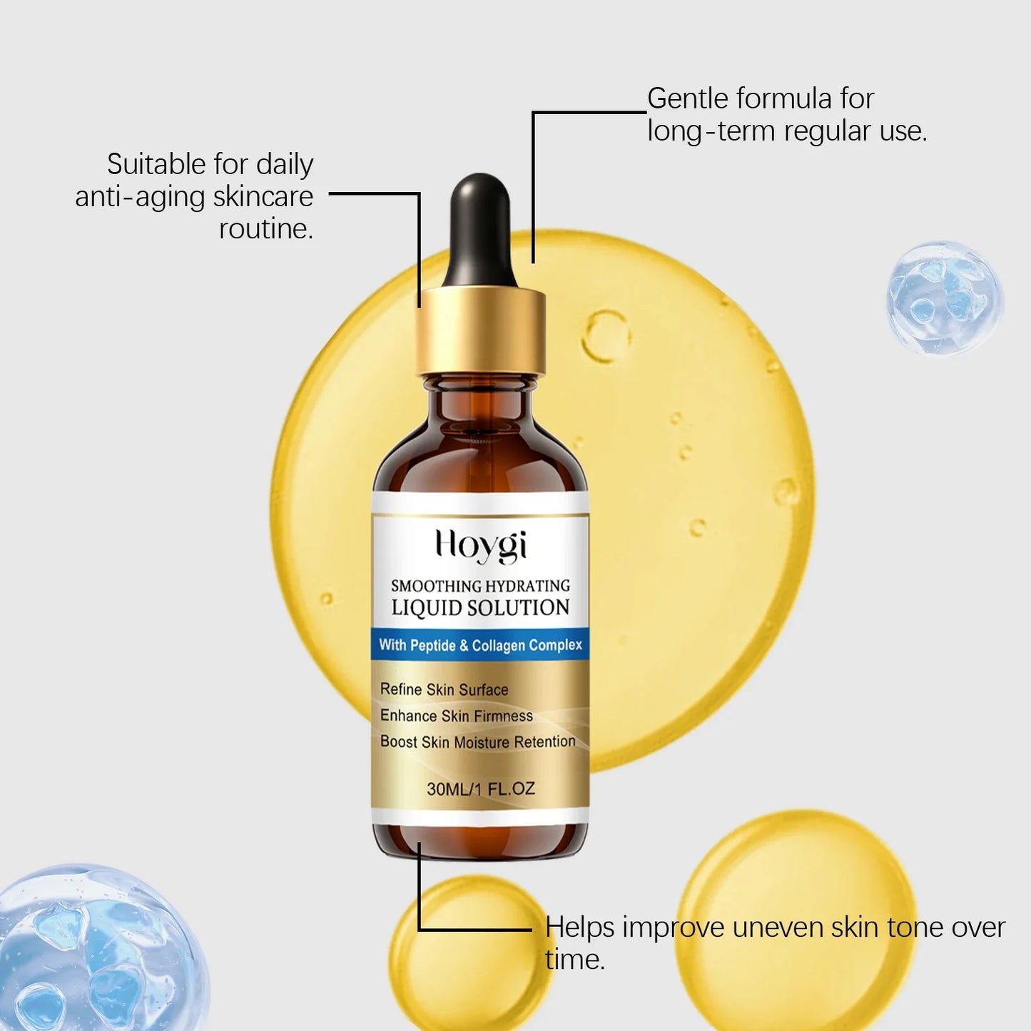 Hoygi Collagen & Tripeptide Face Firming & Lifting Serum 30ml