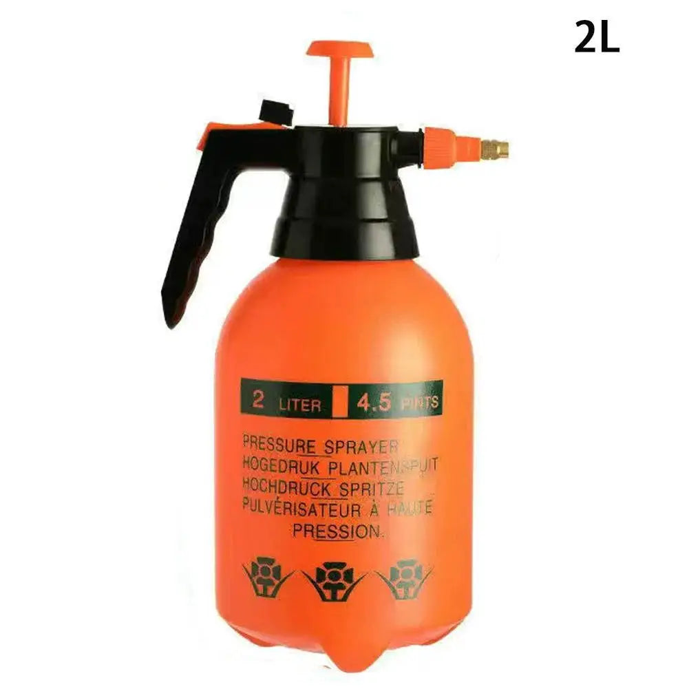3/2L Hand Pressure Sprayer Spray Bottle Garden Sprayer Head & Metal Extended Nozzle for Watering Cleaning Disinfection Sprayers Peaceful Pleasures Health and Wellness 2L