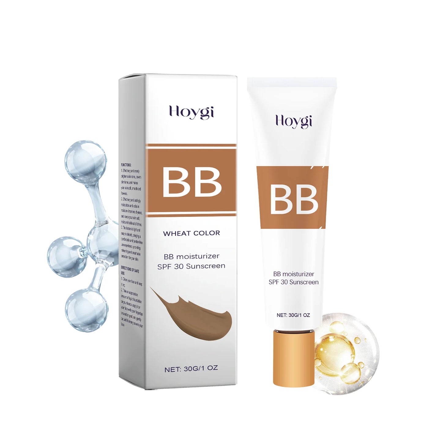 SPF 30 BB Cream – Oil-Free, Full Coverage & Moisturizing Tint