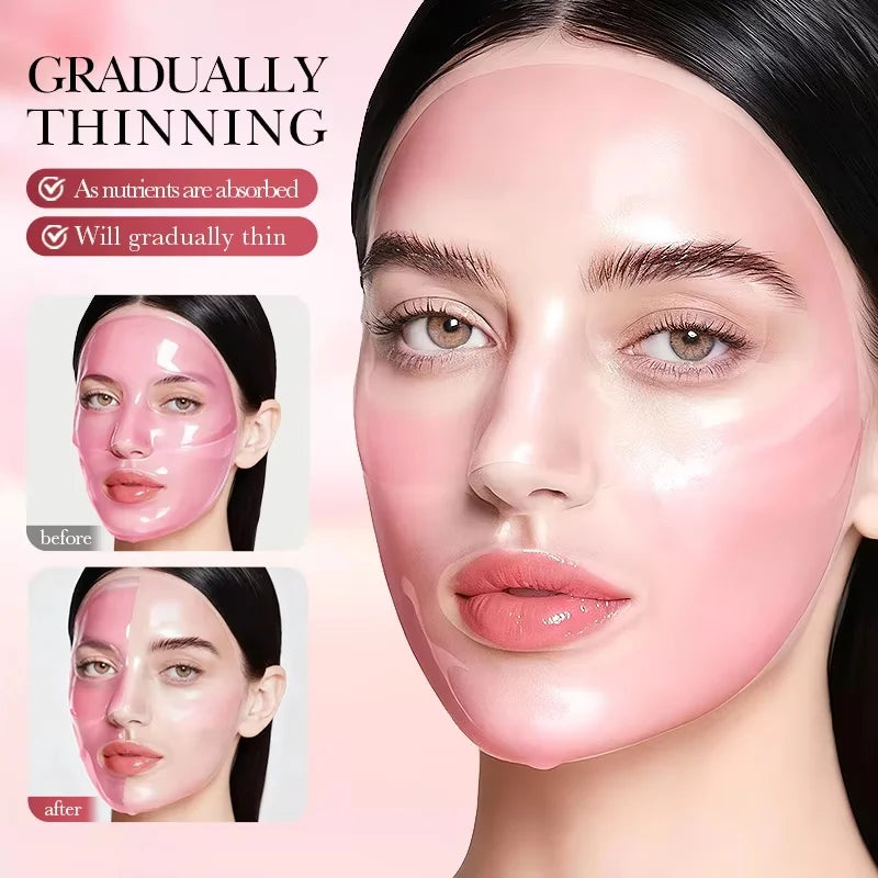 SADOER Collagen Facial Mask – Hydrating, Firming & Brightening