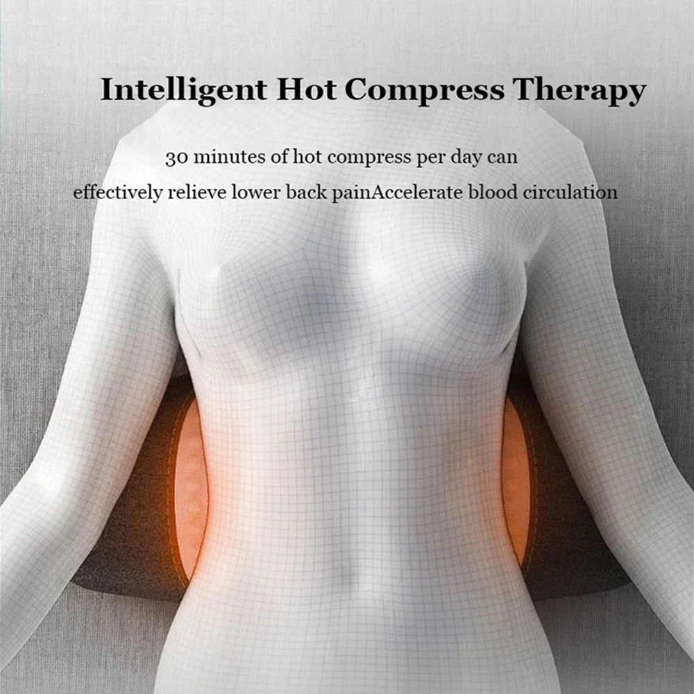 Lumbar Special Pad,Waist Pillow,Bed Waist Care Pad,Massage and Heating Waist Pad,Elderly and Pregnant Women Waist Support Pad Peaceful Pleasures Health and Wellness