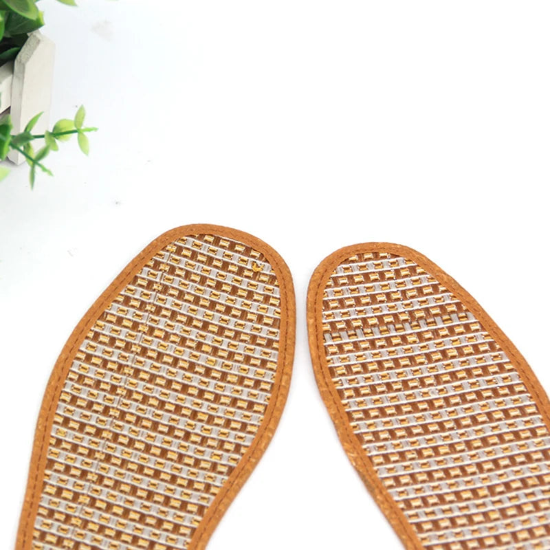 Bamboo Charcoal Insoles – Anti-Bacterial, Breathable Shoe Pads