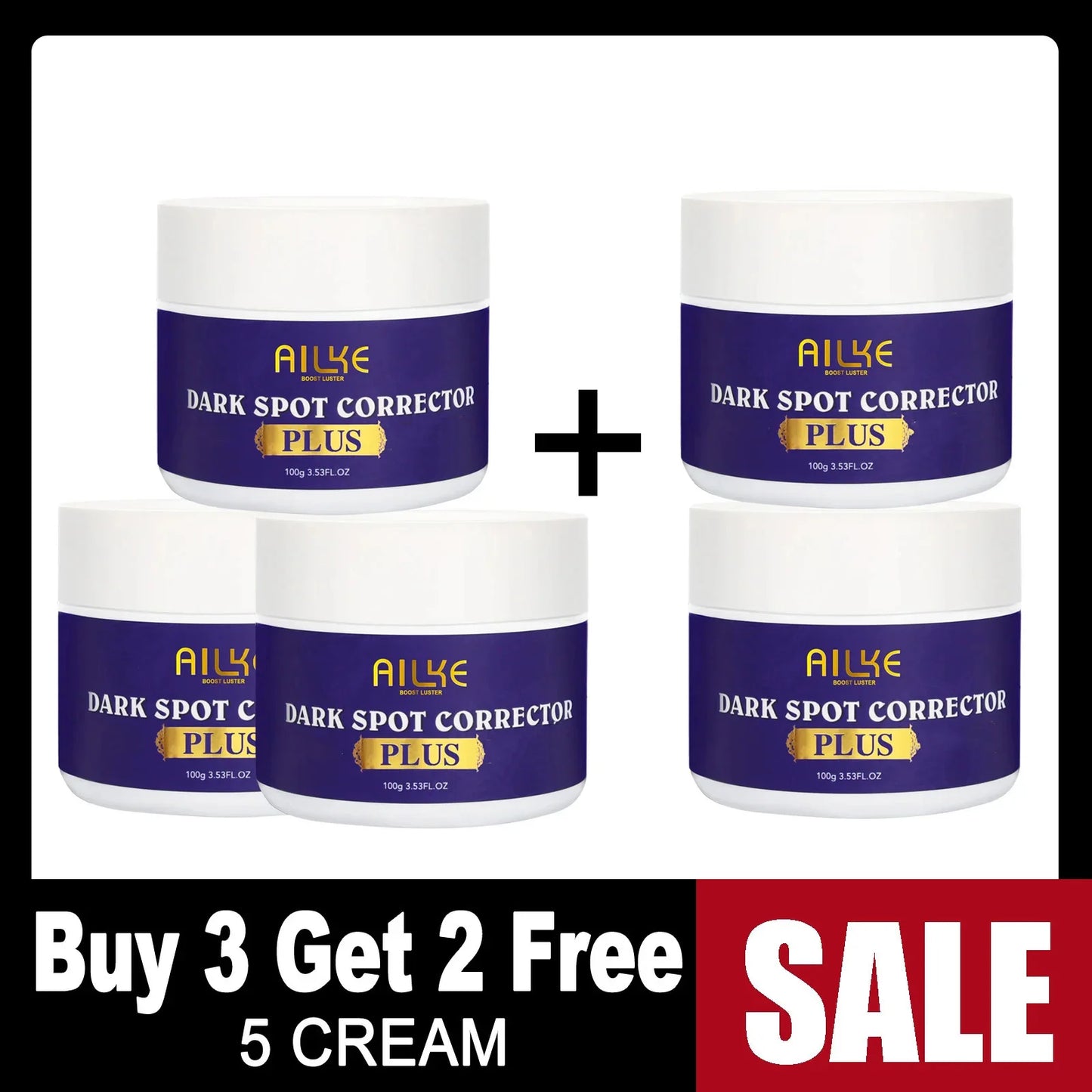 AILKE Double Glutathione Plus Brightening 4-Piece Skin Set