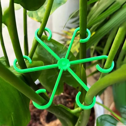 4PCS Plant Stem Support Stakes – Climbing Houseplant Trellis Hoops Plant Support Stakes Oasis Select