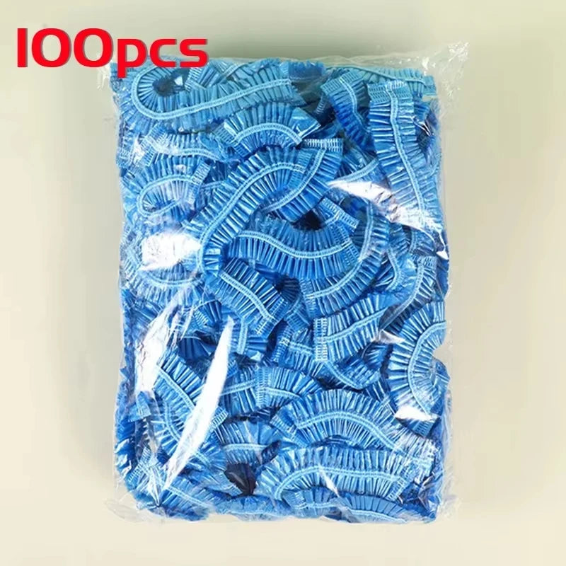 Disposable Shower Caps Waterproof Pink 100 Pack – Spa & Salon