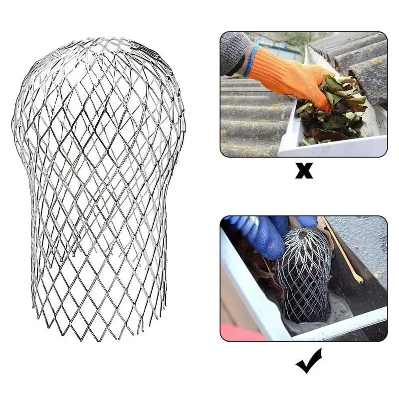 3-Inch Gutter Filter Leaf Guard | Downspout Drain Strainer