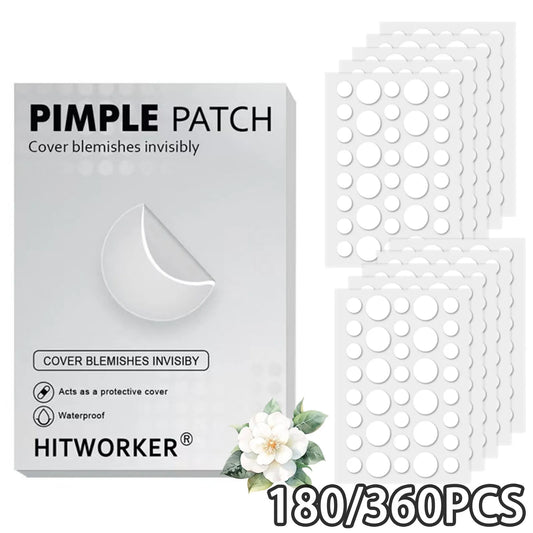 Hydrocolloid Acne Patches – Invisible & Waterproof | All Skin Acne Patch Set Peaceful Pleasures Health and Wellness