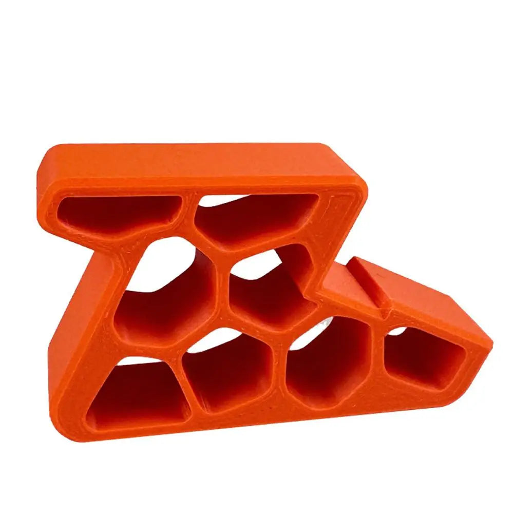 Door Window Stopper Door Wedge Protector Scratch Resistant Window Stopper Block for Bedroom Balcony Non-Slip Peaceful Pleasures Health and Wellness Orange