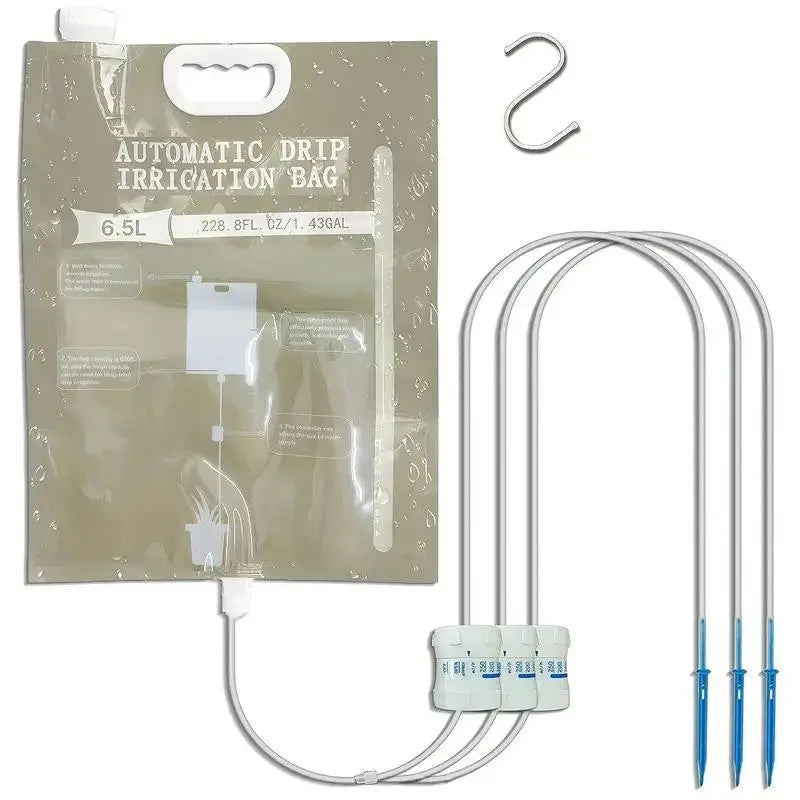 6.5L Automatic Drip Irrigation Bag – Self-Watering Plant System