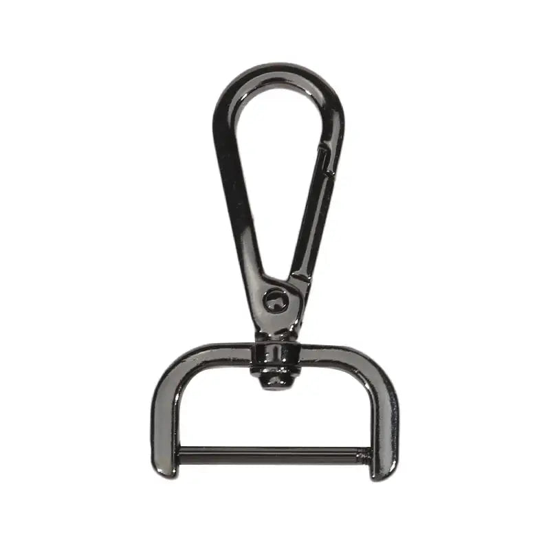 Bag Buckle Accessories Hardware Lock Buckle Metal Buckles Thickened Bag Strap Hanging Buckle Backpack Accessories Buckle Peaceful Pleasures Health and Wellness Black 2.5cm