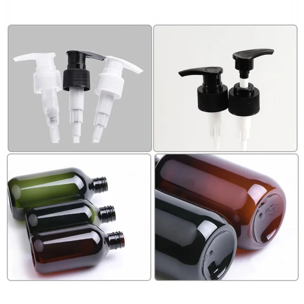 Refillable Pump Dispenser Bottles 100–500ml | Soap & Shampoo