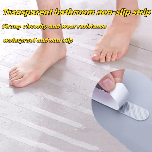 24-Pack Transparent Non-Slip Strips for Bath, Stairs & Pool Bath Safety Strips Oasis Select Default Title