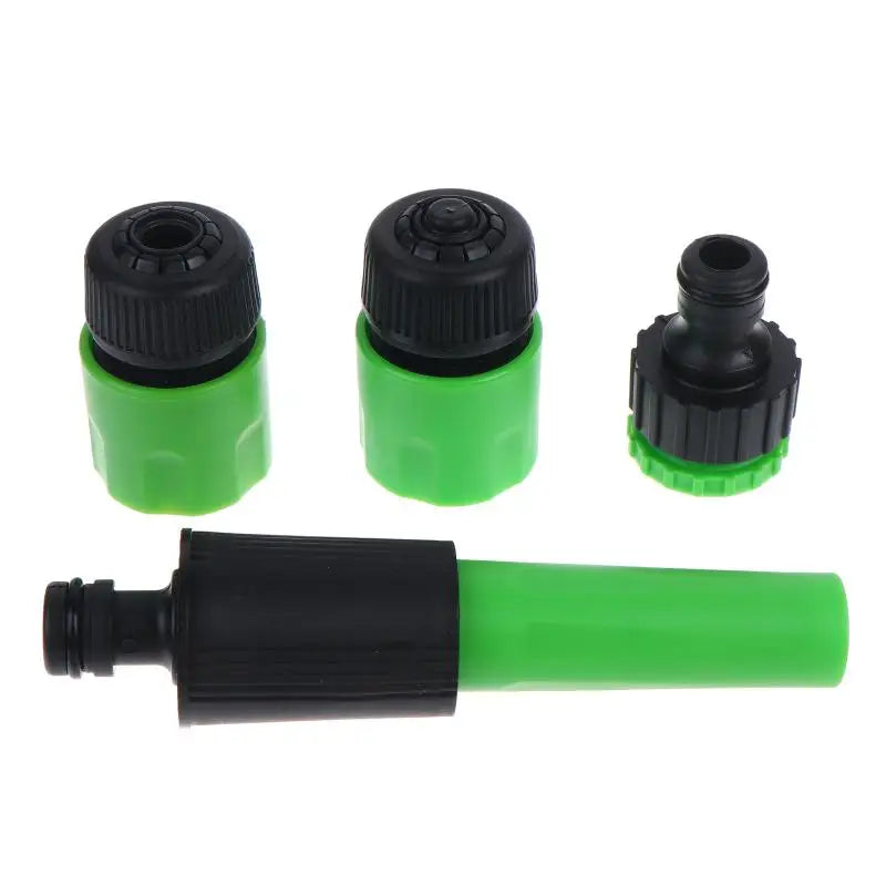4-Piece Adjustable Garden Hose Spray Nozzle Set | Multi-Use