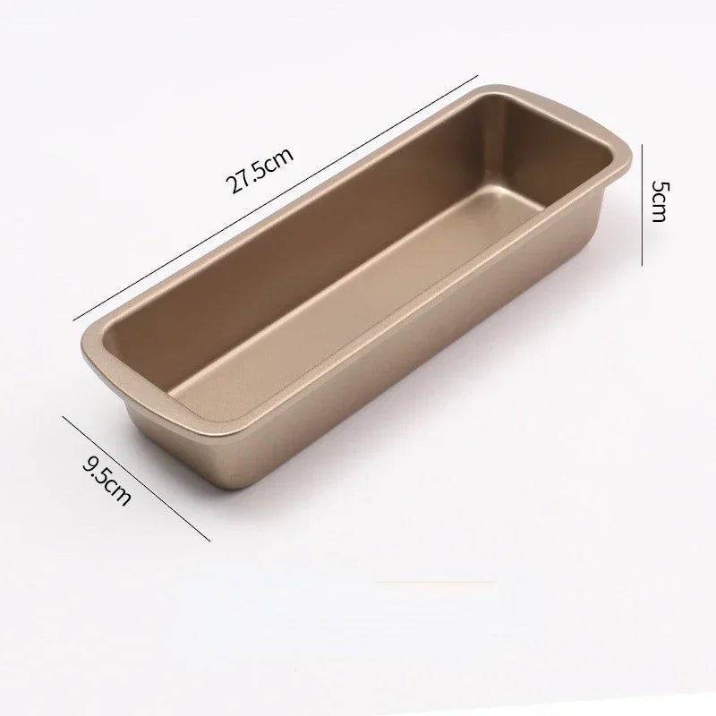 Non Stick Rectangular Pound Cake Bread Mold Baking Tray Commercial Household Toast Box Lunch Meat Mold Professional Baking Tools Peaceful Pleasures Health and Wellness Cake mold