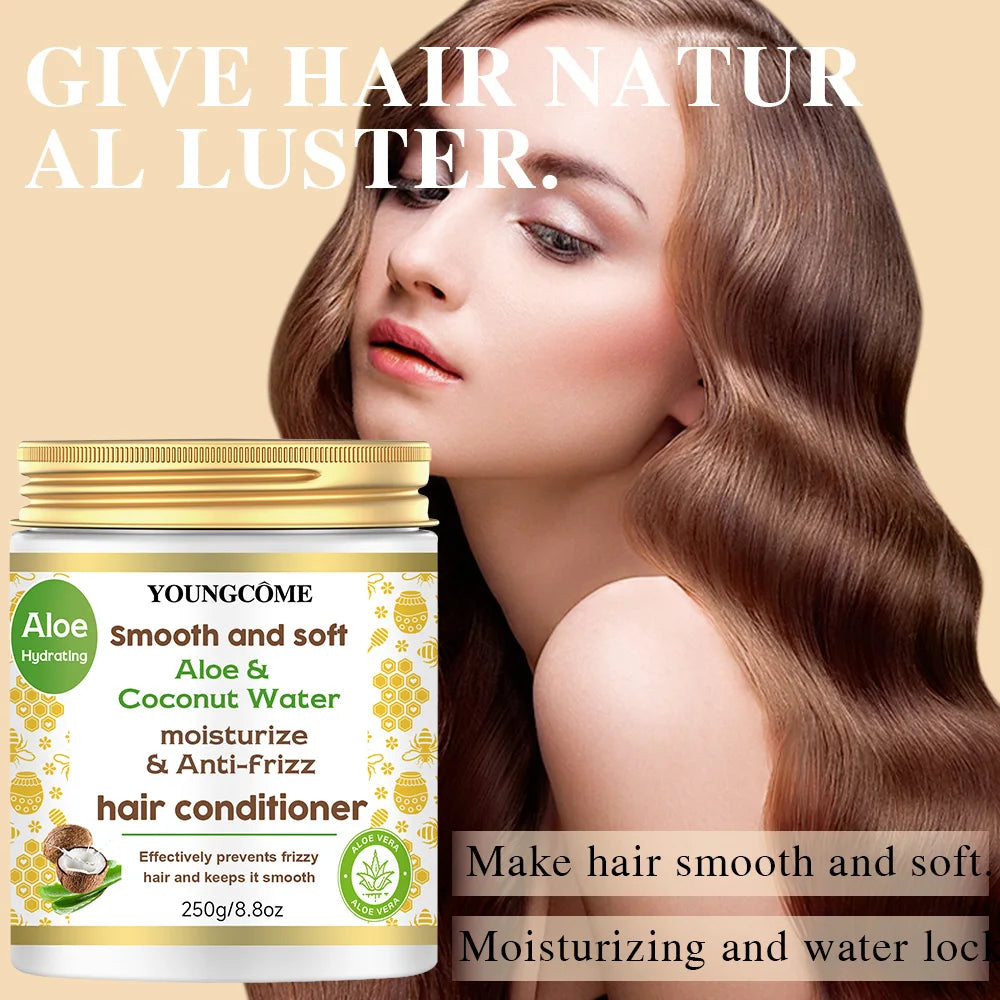 Aloe Vera & Coconut Water Hair Conditioner – Nourishing Peaceful Pleasures Health and Wellness