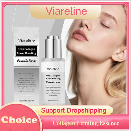 Viareline Collagen Firming Serum – Hydrate, Reduce Wrinkles, Brighten Collagen Face Serum Peaceful Pleasures Health and Wellness
