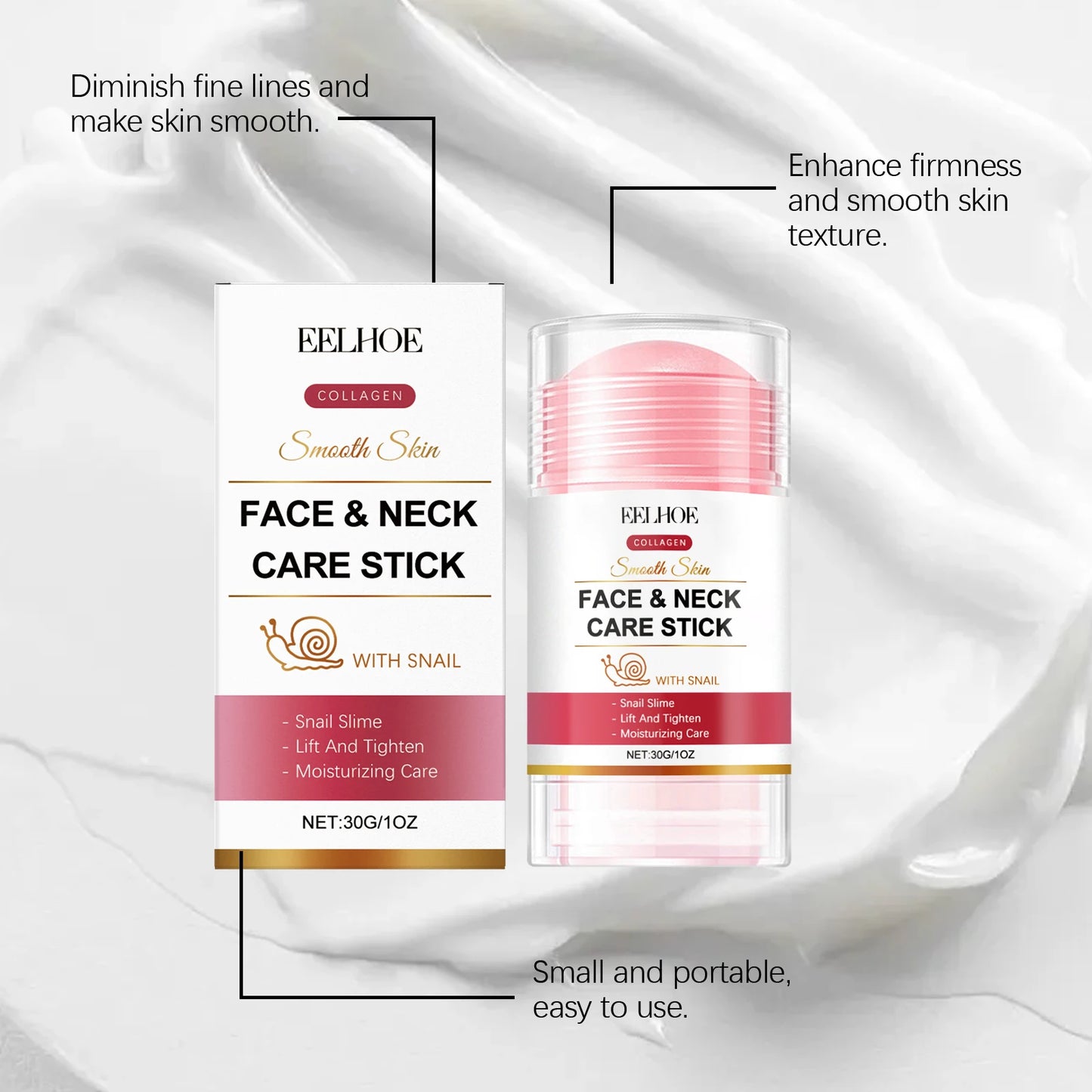 EELHOE Collagen Cream Stick – Face & Neck Firming Anti-Aging