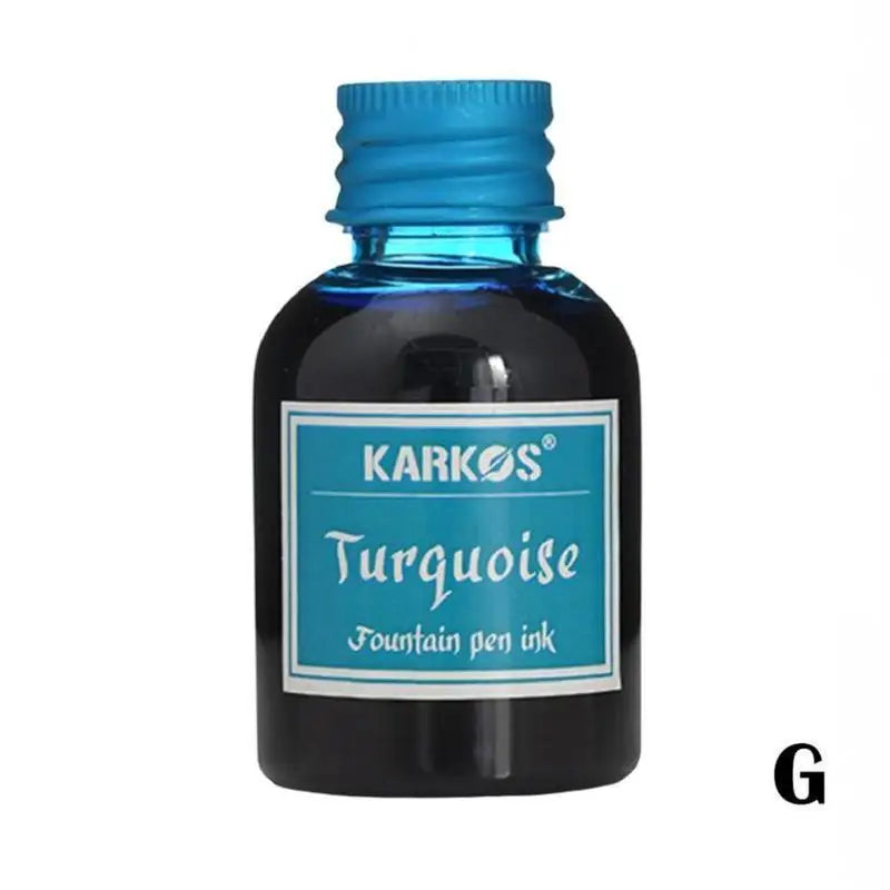 Pure Color 30ml School Pen Ink Refilling Inks Calligraphy High Quality Writing Fountain Pen Ink Stationery Supplies Peaceful Pleasures Health and Wellness G