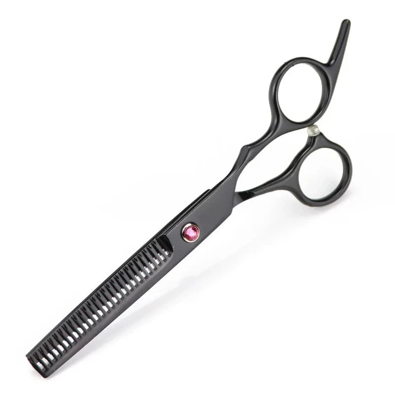 6.0 Inch Coated Color Hair Cutting Scissors: Professional Barber Shears, Thinning Scissors, Styling & Trimming Tools Peaceful Pleasures Health and Wellness BK Thinning
