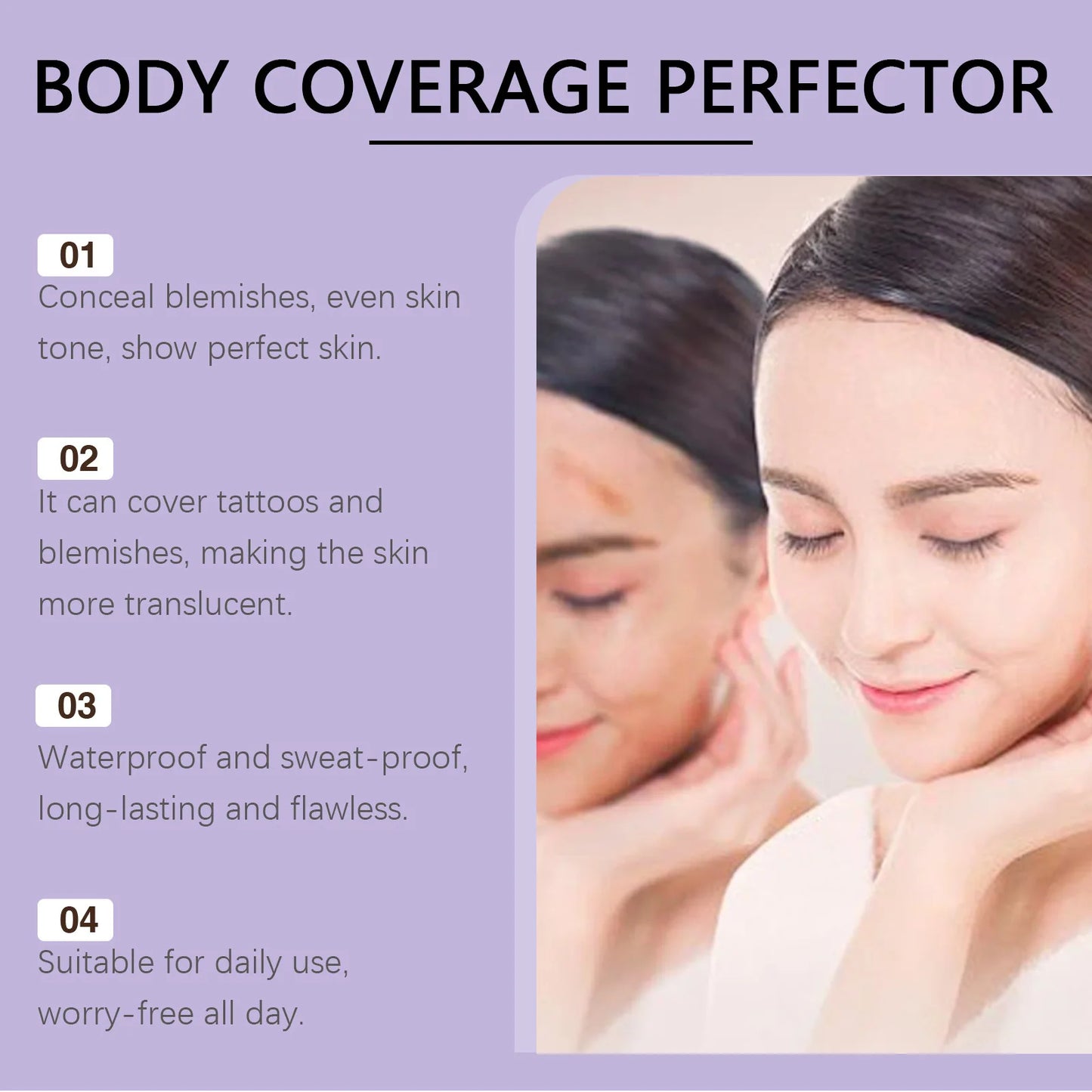 EELHOE Body Concealer Full Coverage Waterproof 74ml
