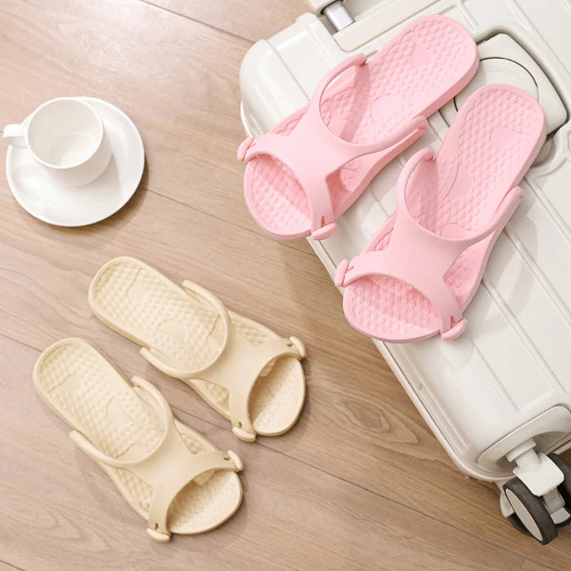 Women's Foldable Travel Slippers – Non-Slip Lightweight EVA