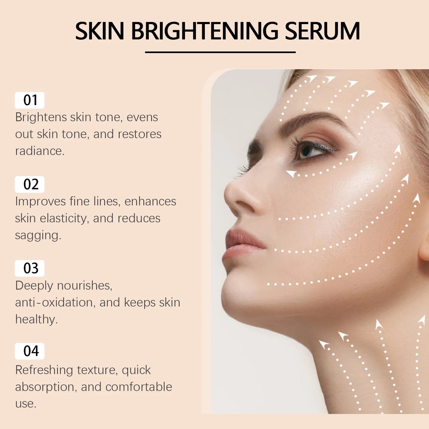 Vitamin C & Glutathione Brightening Serum – Fade Dark Spots