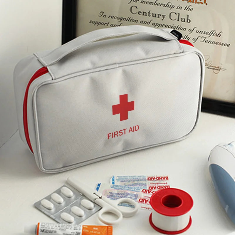 Compact First Aid Kit Bag | Waterproof Emergency Survival Tote