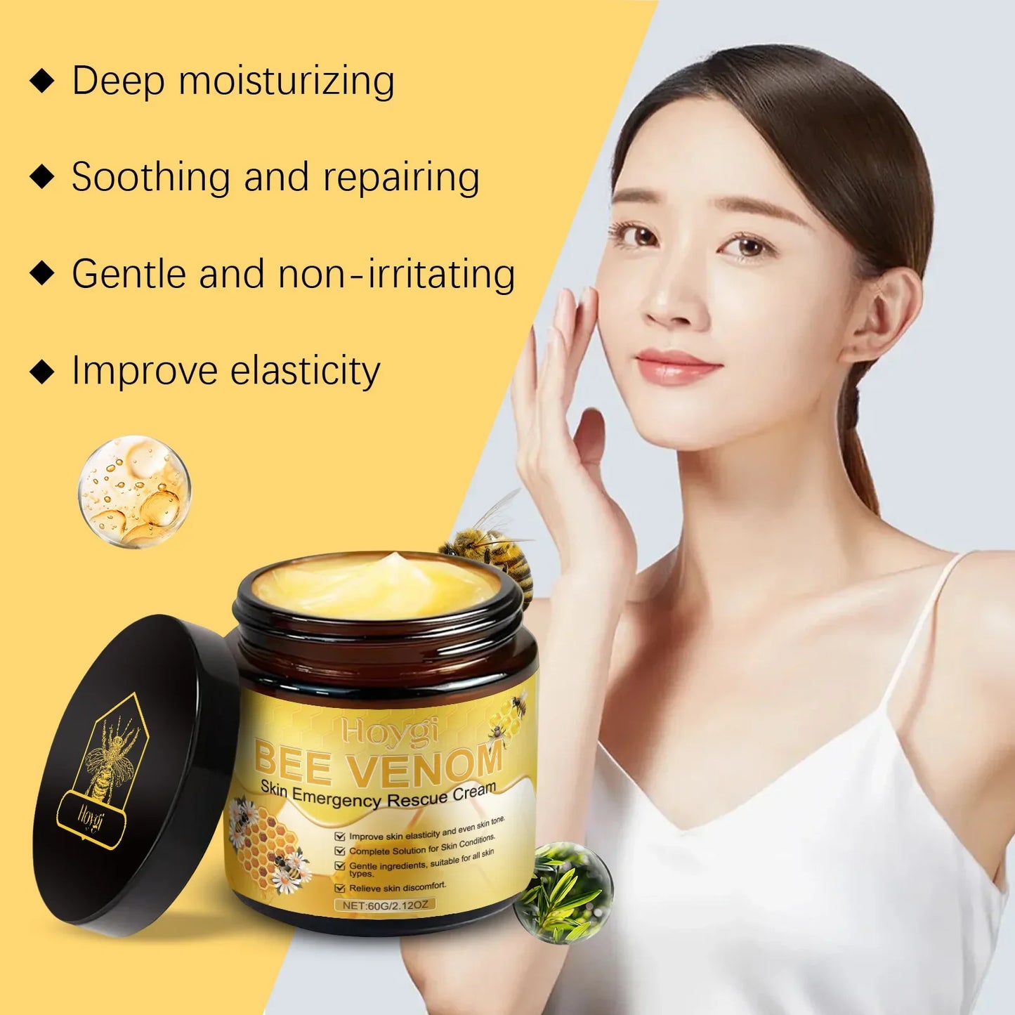 Bee Venom Face & Body Cream – Firming, Lifting & Repair 60g