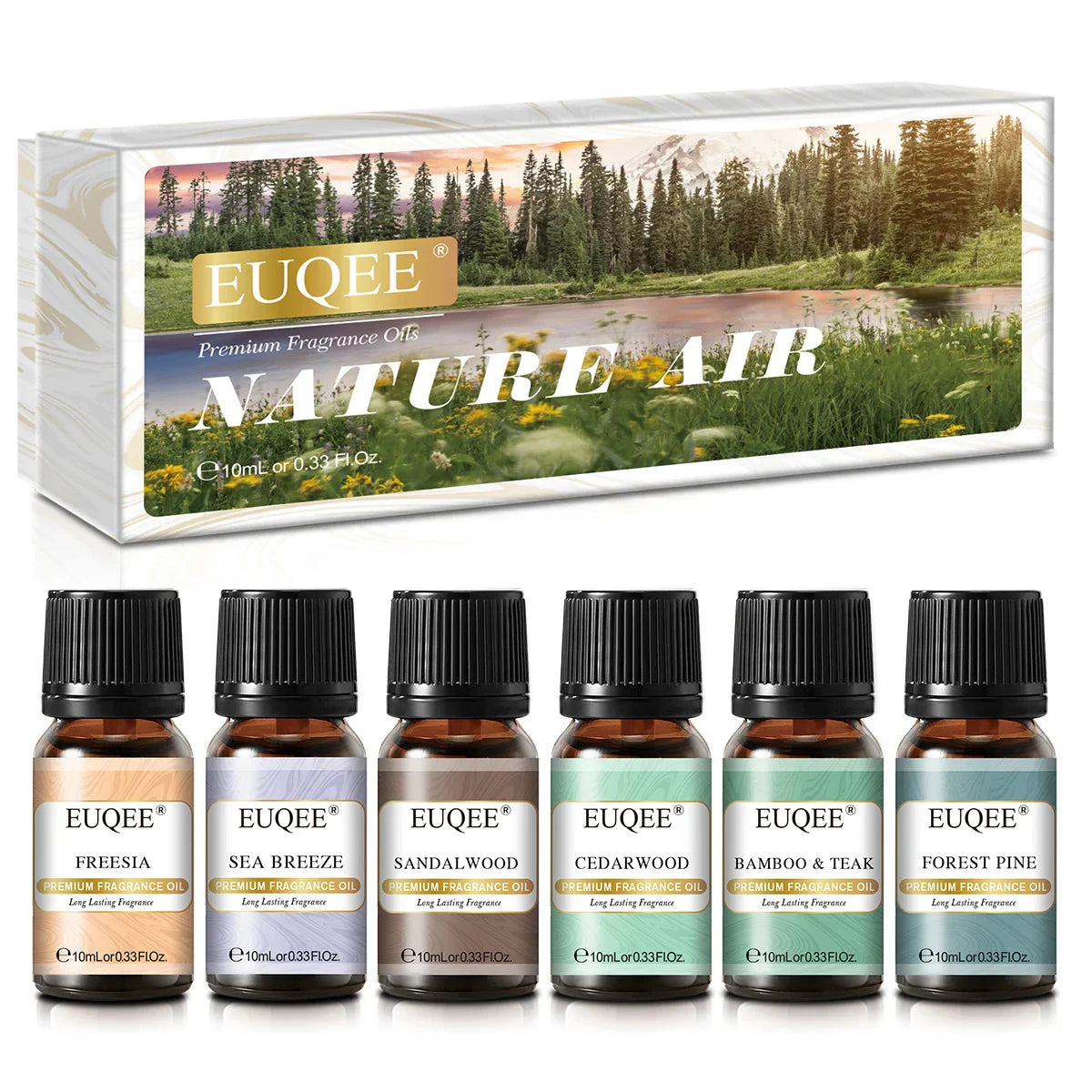 EUQEE 10ml Fragrance Oil – Reed Diffuser, Candle & Aromatherapy