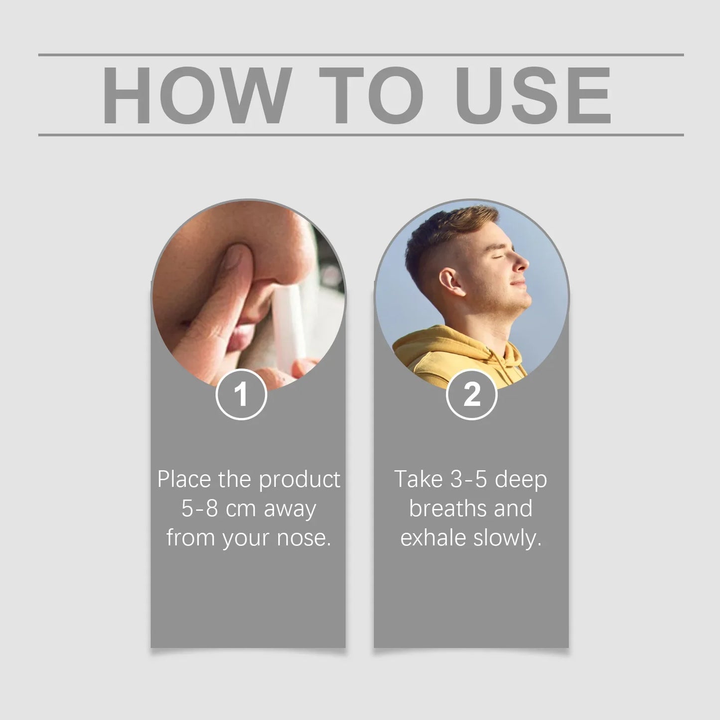 Aromatherapy Nasal Inhaler Sticks 4-Pack | Cooling Essential Oil
