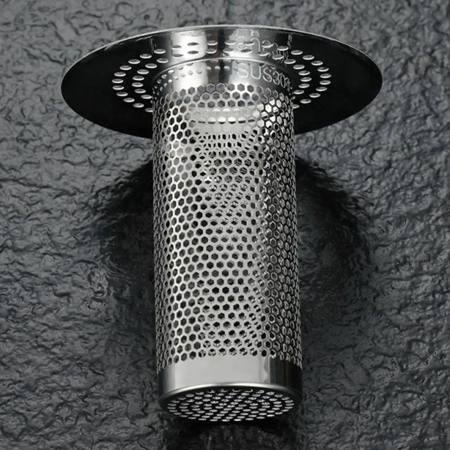 Stainless Steel Drain Hair Catcher & Sink Strainer Filter