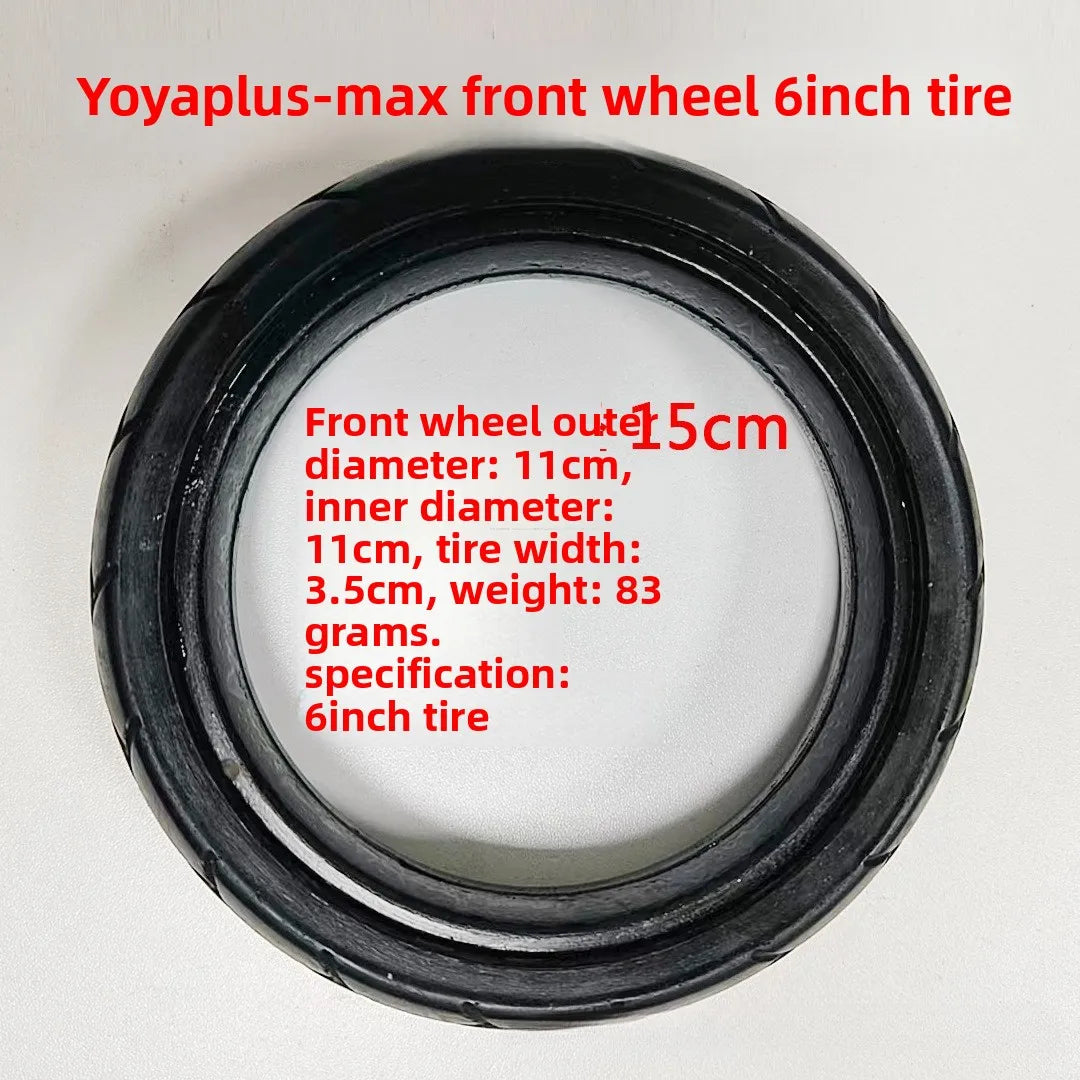 Babyzen YOYO YOYA Stroller Replacement Rubber Wheels Front & Rear