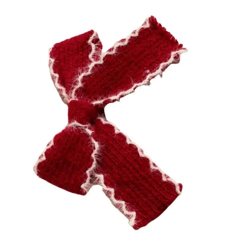 Knitted Bowknot Baby Hair Clip – Cute, Secure & Soft | 0–3 Yrs