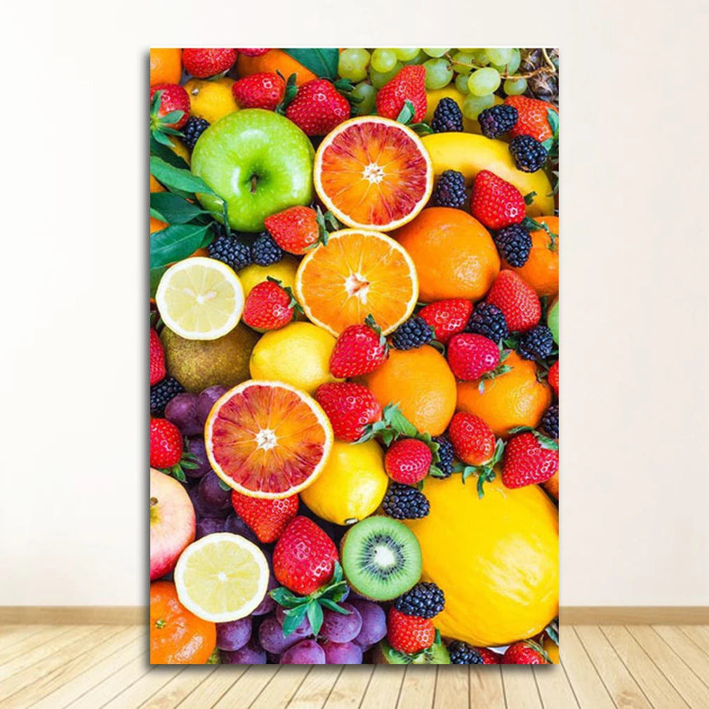 Nordic Minimalist Food Canvas Wall Art | Kitchen & Dining Decor