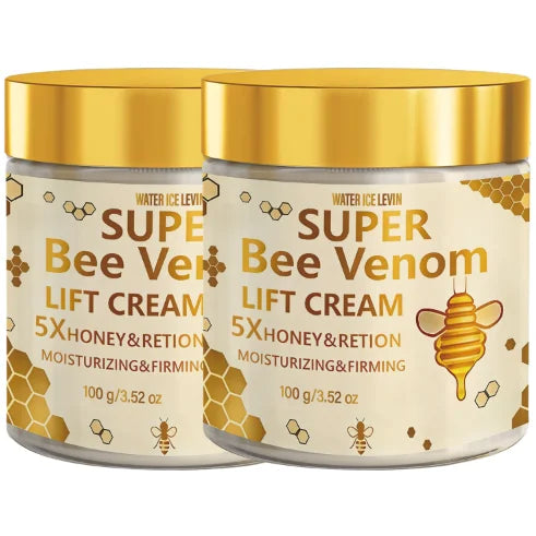 Bee Venom Firming Face Cream | Retinol, Hyaluronic Acid & Niacinamide Firming Face Cream Peaceful Pleasures Health and Wellness YELLOW 100g