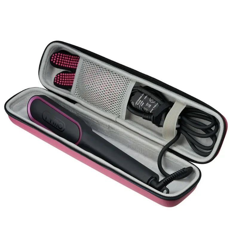 Portable Storage Bag for Hair Straighteners Curling Irons Hair Rollers Hair Straightener Storage Bag Travel Carrying Empty Case Peaceful Pleasures Health and Wellness
