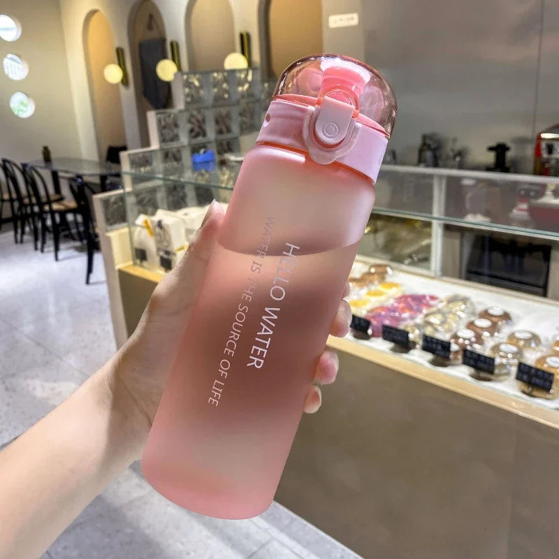 780ml Transparent Plastic Water Bottle – Sport, Kids & Travel