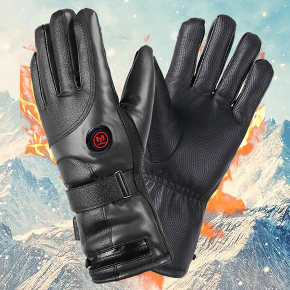 Rechargeable Heated Gloves | 3-Level Waterproof Winter Hand Warmers