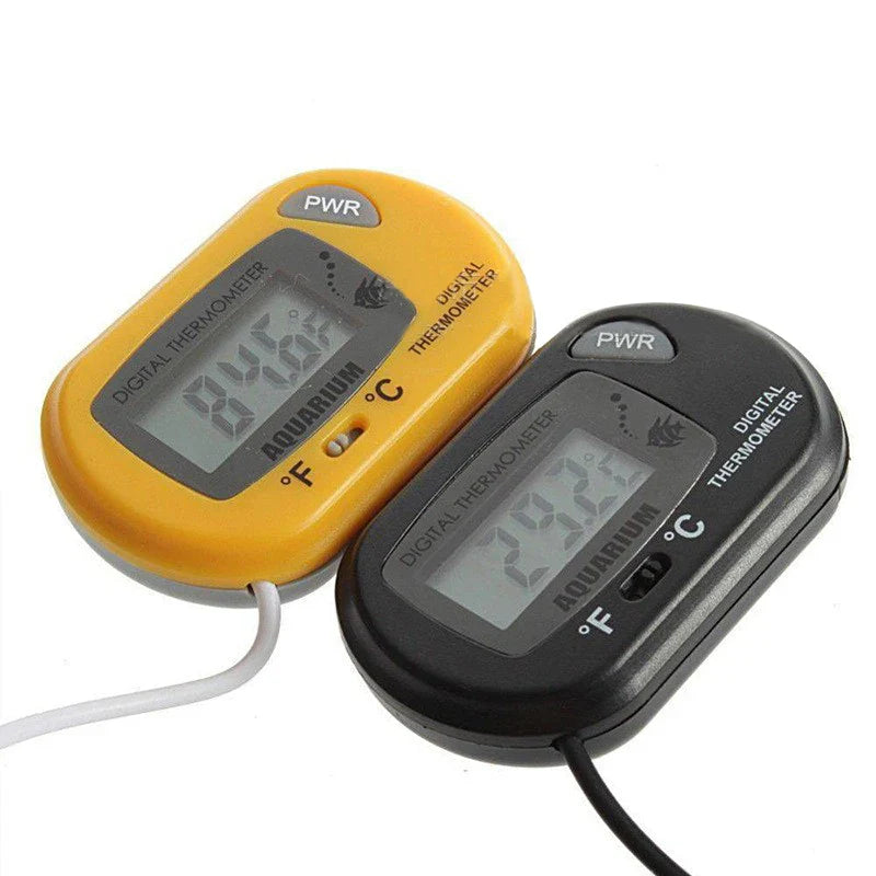 Digital Aquarium Thermometer – LED Display & Waterproof Sensor