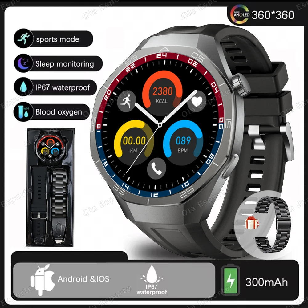 Ola Esporte Sports Smartwatch | AMOLED Bluetooth Call Watch