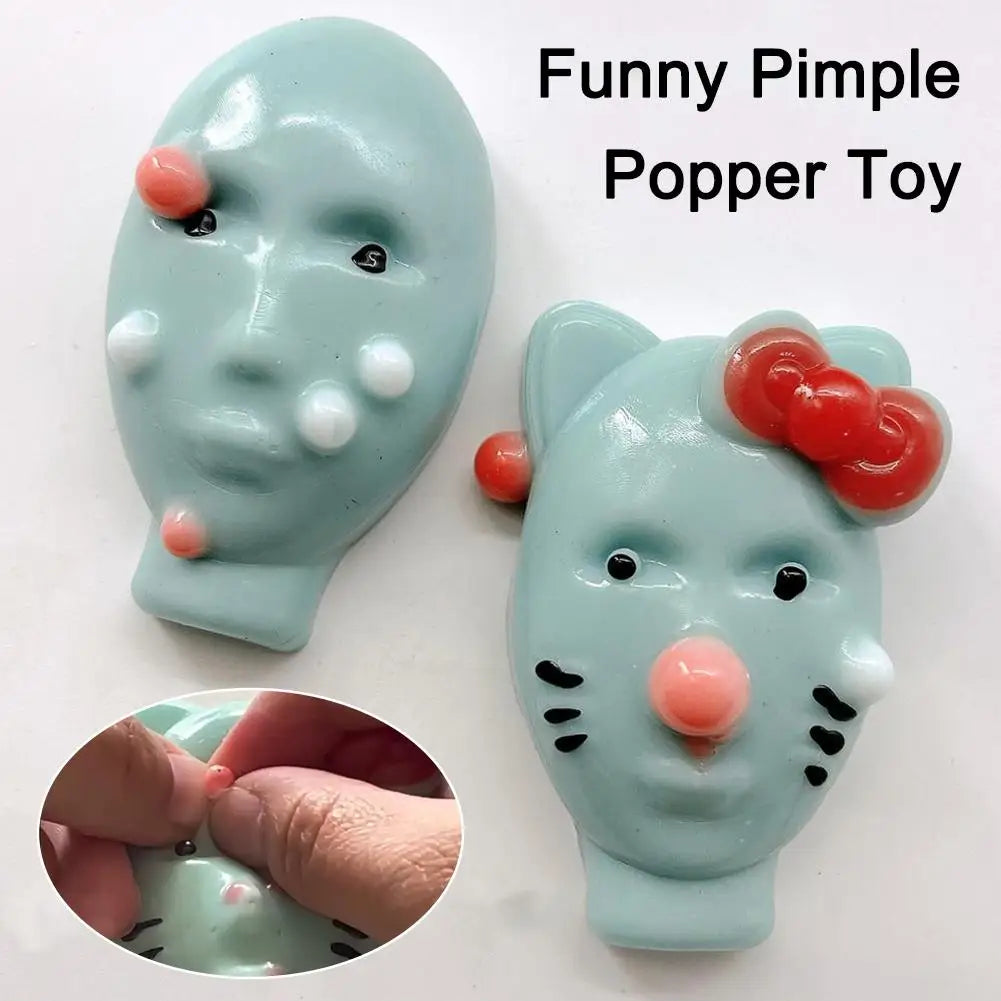 Pimple Popping Toy Reusable Stress Relief With Filler Tools Fun Sensory Fidget For ADHD & Anxiety Relief Games Toys Peaceful Pleasures Health and Wellness