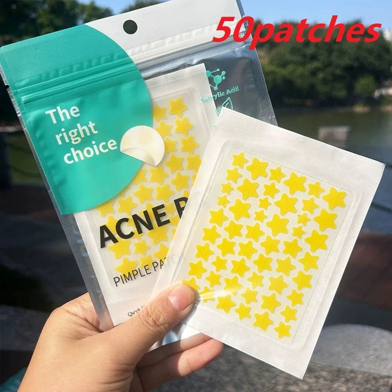 Hydrocolloid Star Acne Patches – Pimple Repair & Invisible Cover