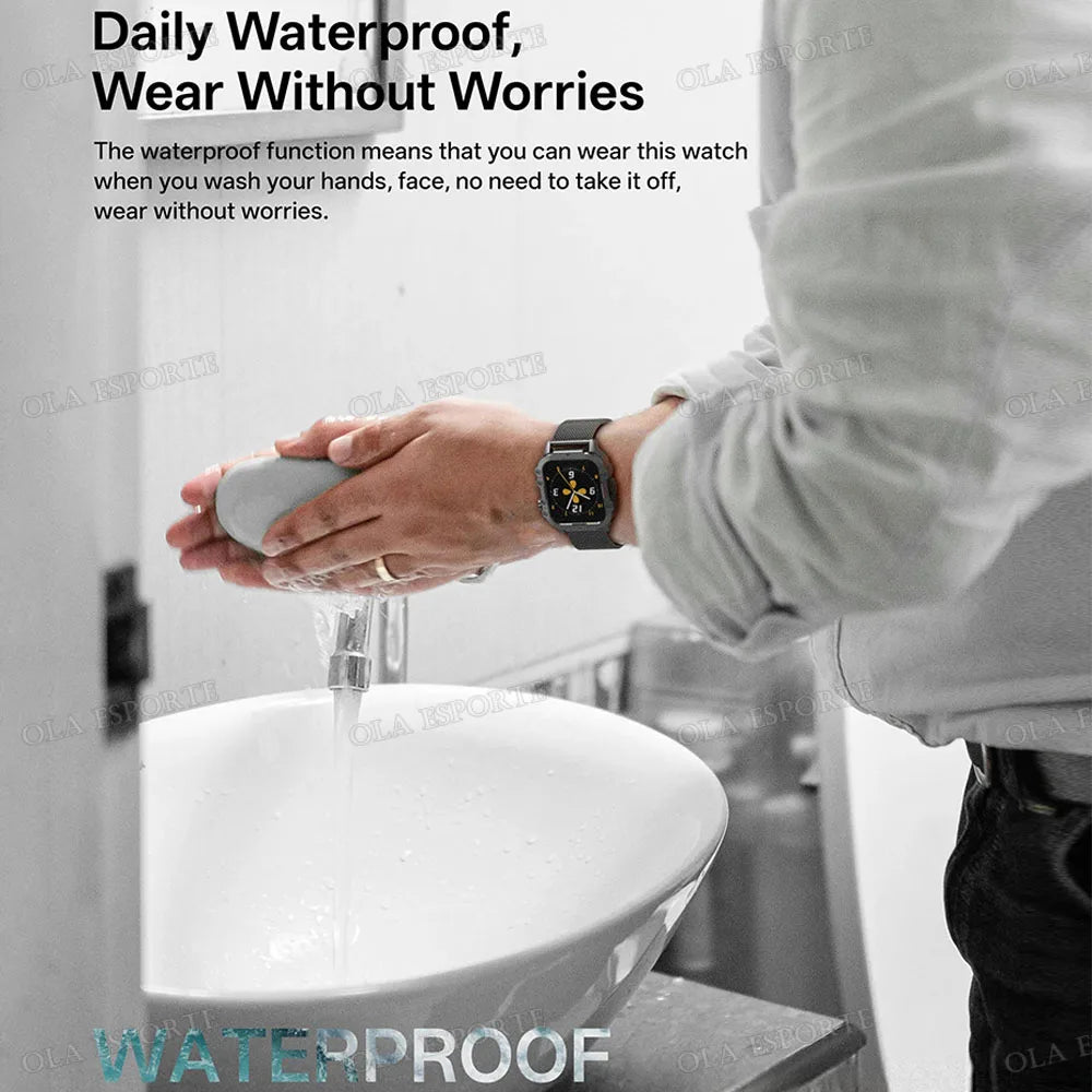 2026 Outdoors Durable Men Sports Smart Watch 1400mAh Battery LED Flashlight Waterproof Bluetooth Call Military Smartwatchs HW12 Peaceful Pleasures Health and Wellness