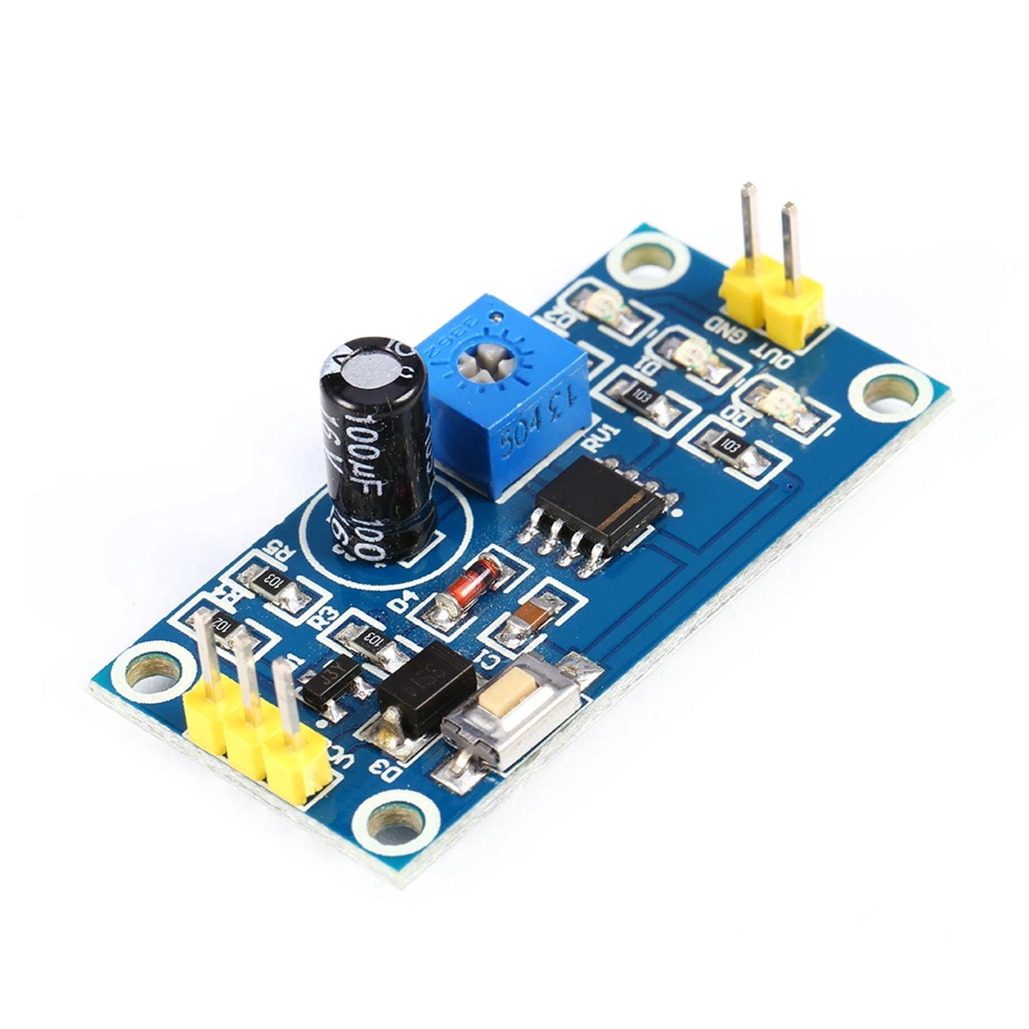 0-120s Delay Relay 5-12V Timer NE555 Adjustable Module On Board Test Button Delay Module NE555 Pulse Module Peaceful Pleasures Health and Wellness