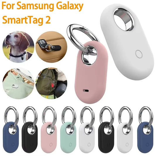 Samsung Galaxy SmartTag2 Silicone Case Cover & Keychain