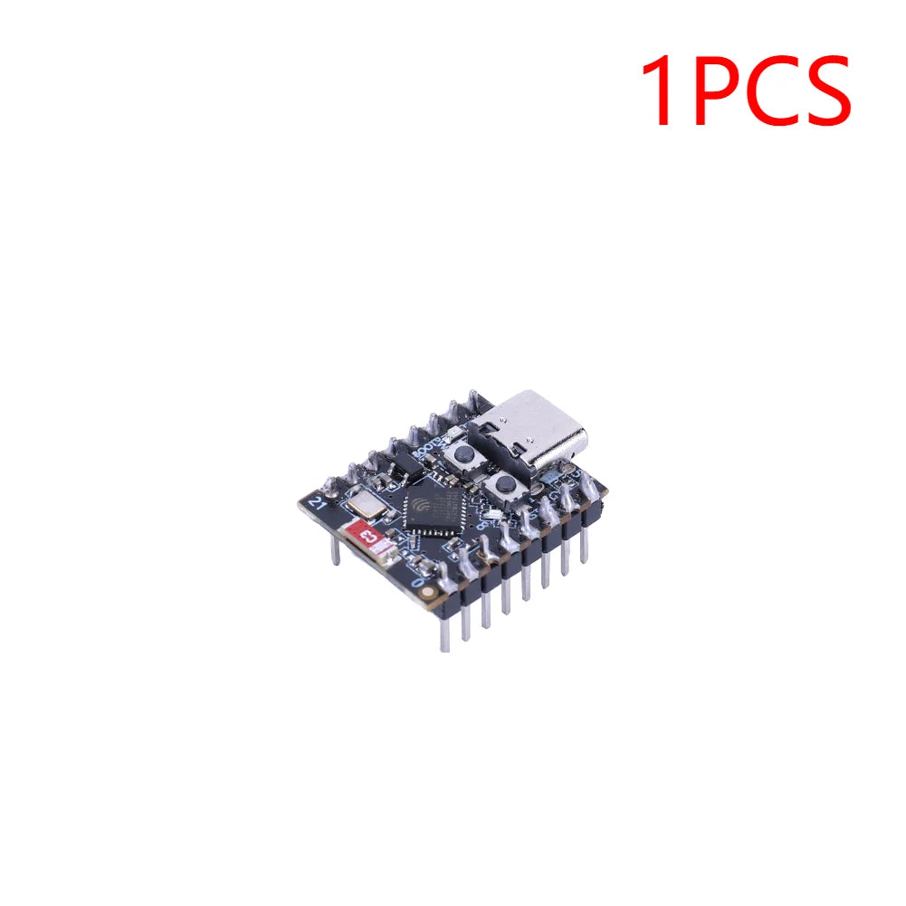 1-10PCS ESP32-C3 Development Board ESP32 C3 SuperMini WiFi Bluetooth-Compatible Board Development Board CORE Board for Arduino Peaceful Pleasures Health and Wellness Welded 1PCS