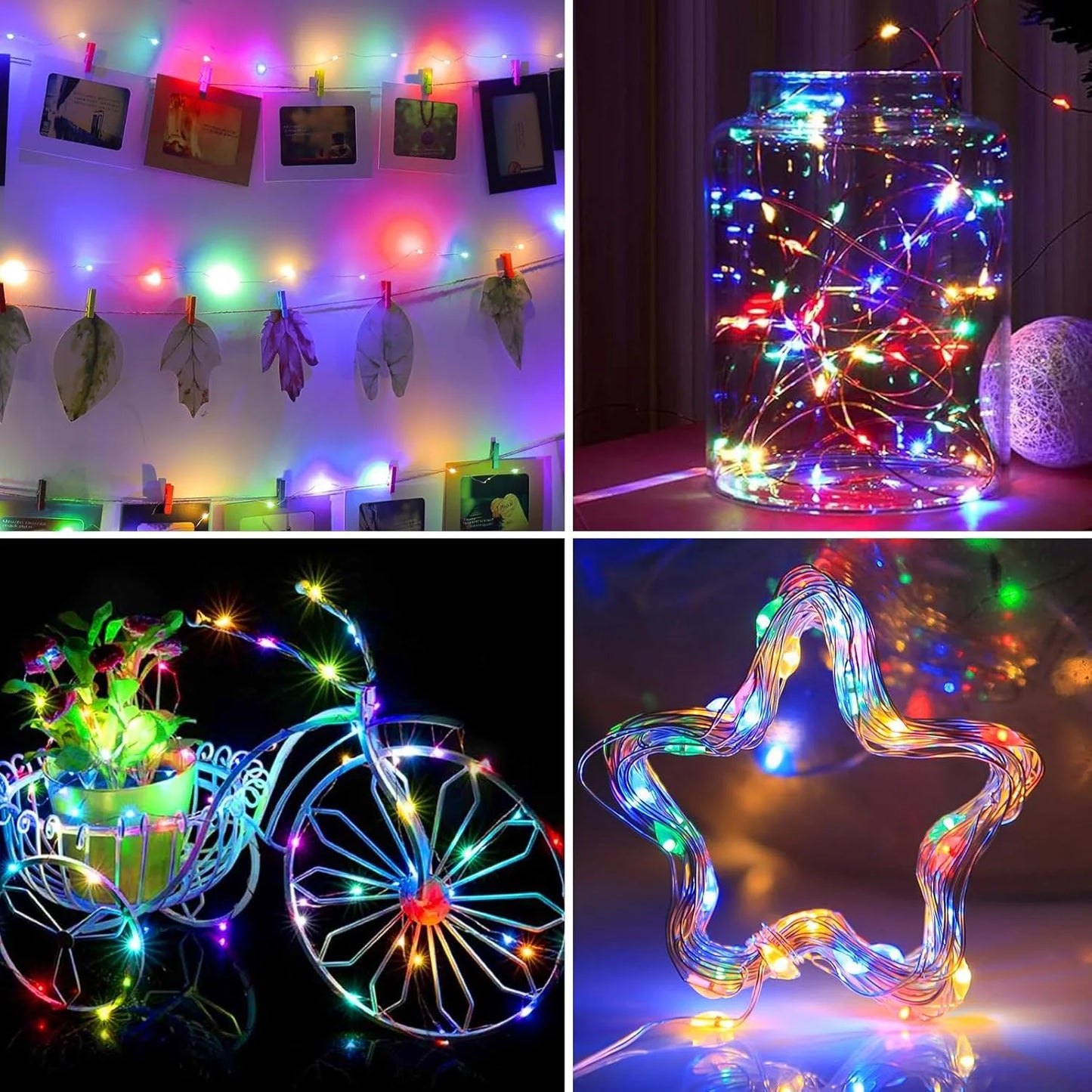 RUNTOIN 20m 200 LED USB Fairy String Lights | Waterproof Copper