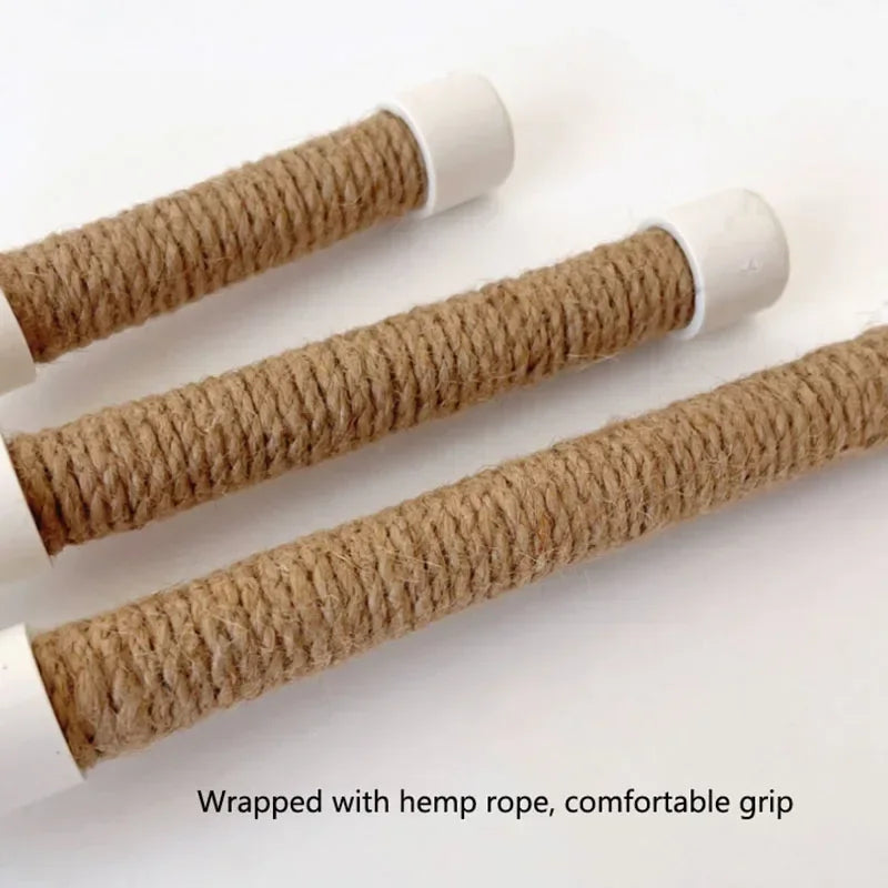 Hemp Rope Bird Perch with Suction Cup | Parrot & Small Pet Toy