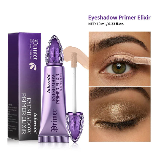 Lakerain Eyeshadow Primer – Waterproof Long-Lasting Nude Base Eye Makeup Primer Oasis Select 1pc