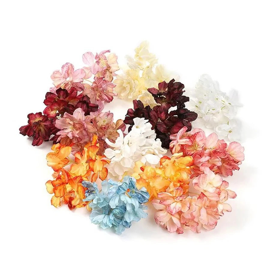 Silk Hydrangea Artificial Flowers for Wedding & Home Décor